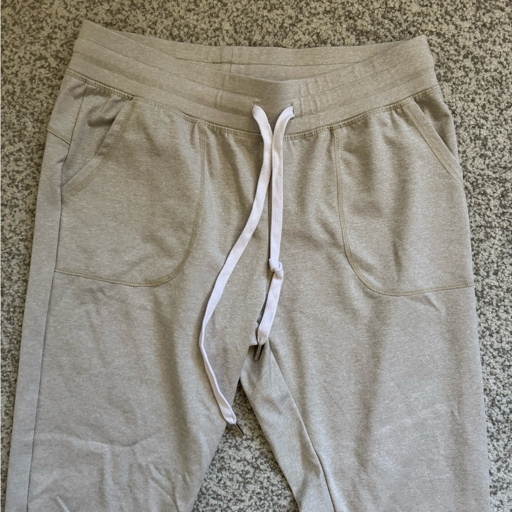 Joggers with White Drawstring